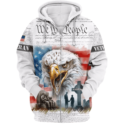 Proudly Served US Veterans, Hawaiian Shirt, We The People