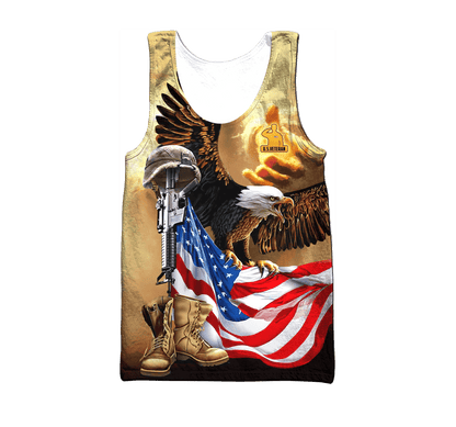 Proudly Served US Veterans, Honor The Fallen, Hawaiian Shirt