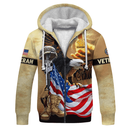 Proudly Served US Veterans, Honor The Fallen, Hawaiian Shirt