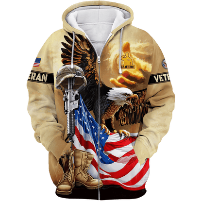 Proudly Served US Veterans, Honor The Fallen, Hawaiian Shirt
