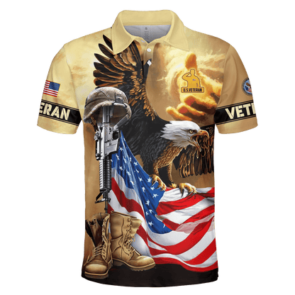 Proudly Served US Veterans, Honor The Fallen, Hawaiian Shirt