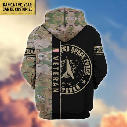 Premium Personalized Camo Soldiers US Veterans Zip Hoodie HB141203, easychoo.com