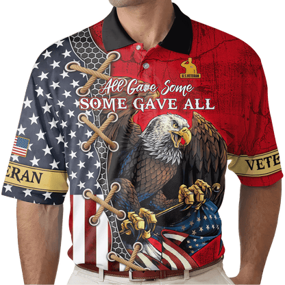 US Veterans, All Gave Some - Some Gave All, Zip Hoodie