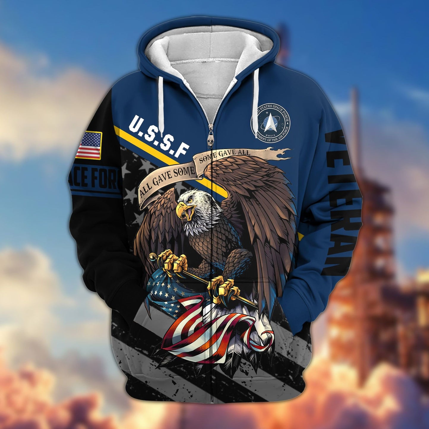 Premium All Gave Some Some Gave All US Veterans Zip Hoodie, Gifts For Veterans Day, Gifts For Dad, Gifts For Husband HC210802, easychoo.com