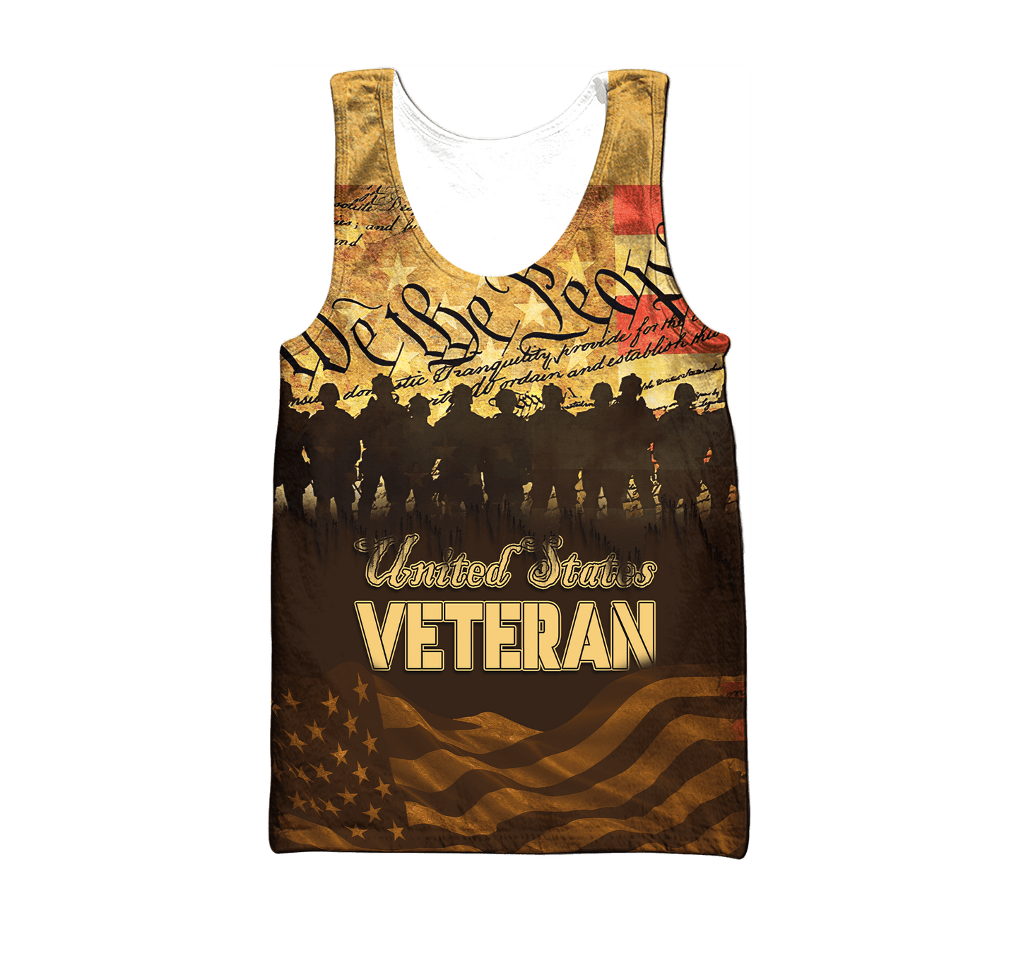U.S. Veteran, Preamble to the United States Constitution, We The Peopel, Zip Hoodie