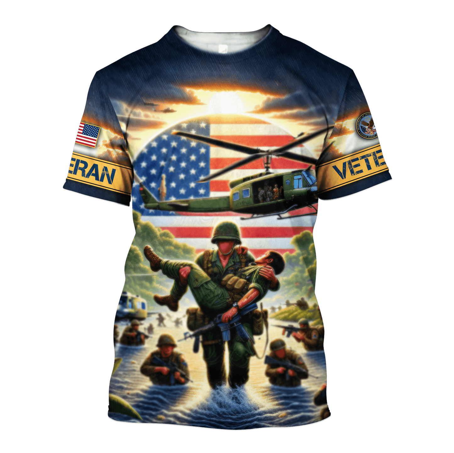 Thank You Veterans, All Gave Some - Some Gave All, Zip Hoodie