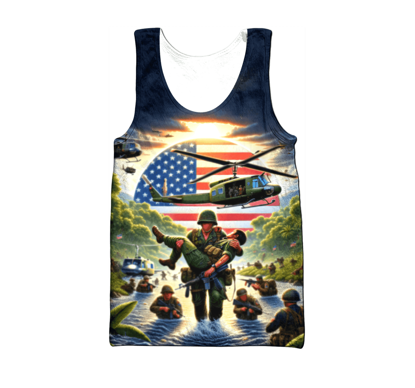 Thank You Veterans, All Gave Some - Some Gave All, Zip Hoodie