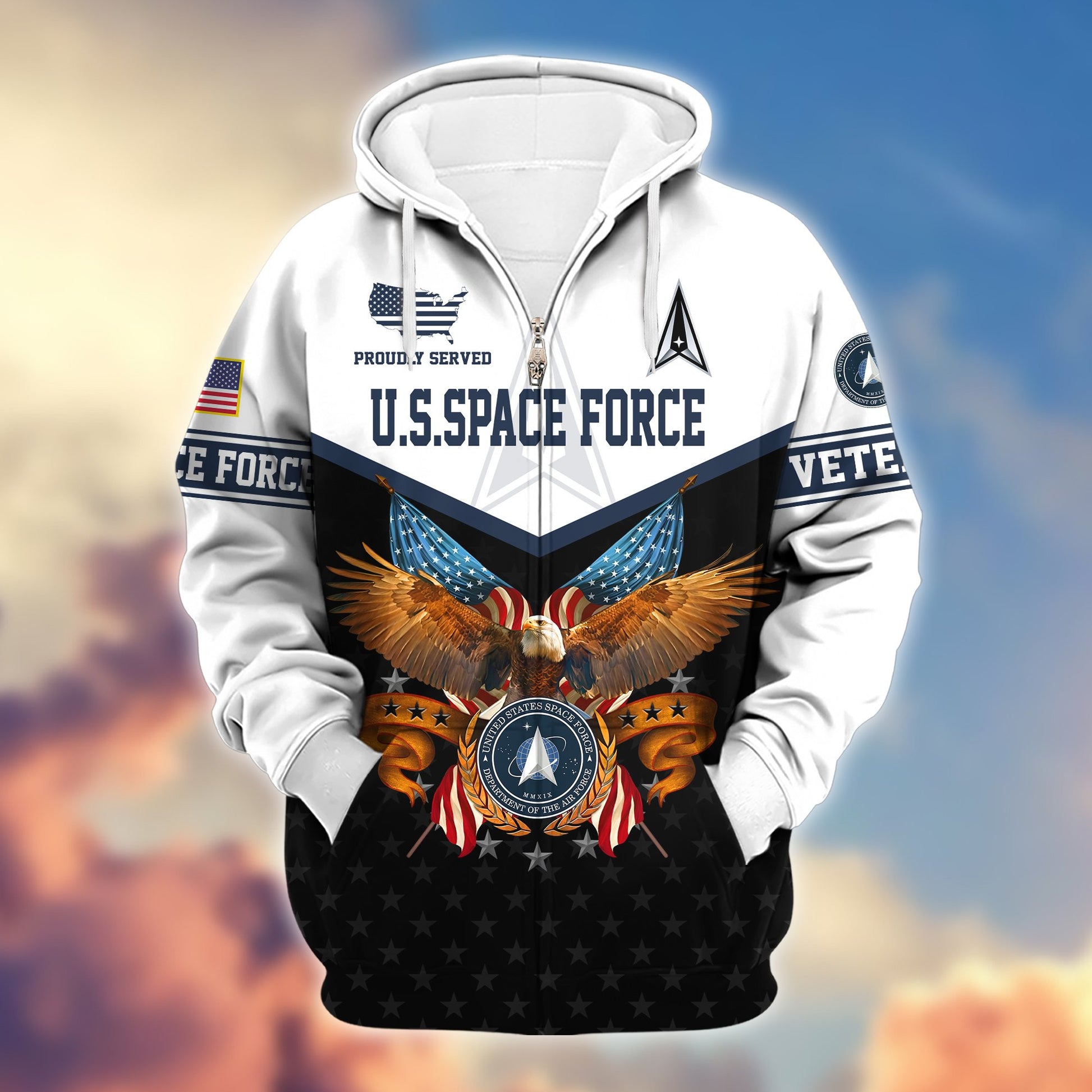 Premium US Veterans Zip Hoodie da130902, Gifts For US Veterans, Gifts For Veterans Day