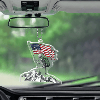 All Gave Some - Some Gave All, Veterans Day - Car Hanging Ornament, easychoo.com