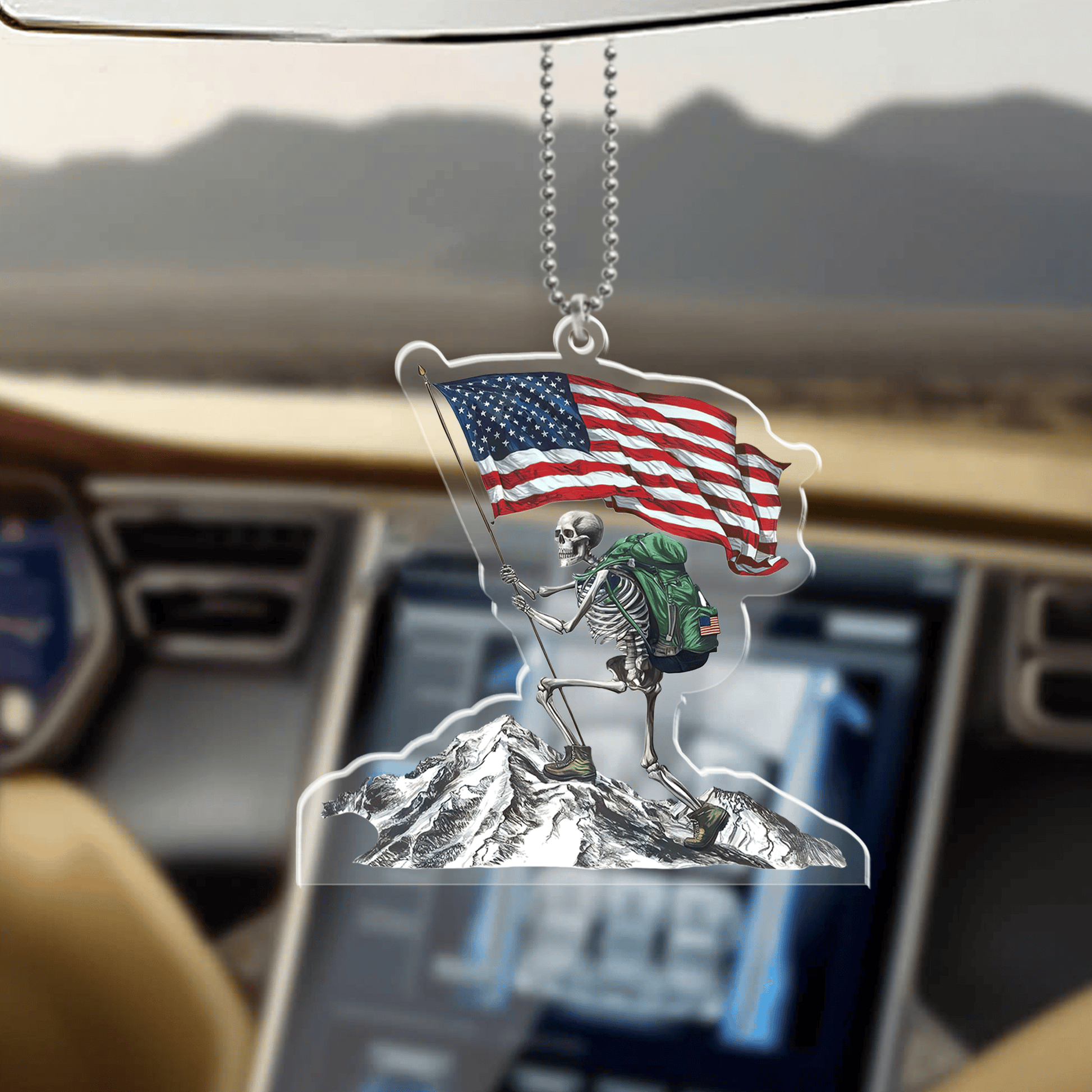 All Gave Some - Some Gave All, Veterans Day - Car Hanging Ornament, easychoo.com