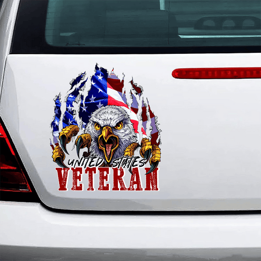 U.S. Veteran, Veterans Day, Best Gifts For Veterans - Car Stickers, easychoo.com
