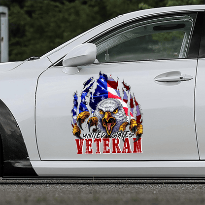U.S. Veteran, Veterans Day, Best Gifts For Veterans - Car Stickers, easychoo.com