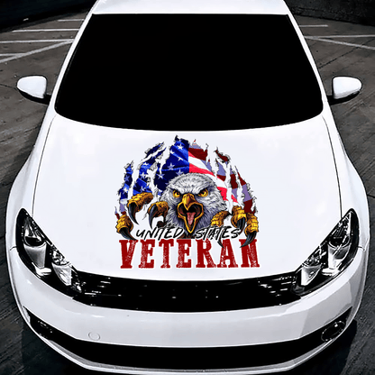 U.S. Veteran, Veterans Day, Best Gifts For Veterans - Car Stickers, easychoo.com