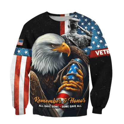 Remember & Honor All Gave Somne - Some Gave All - US Veteran, Gifts for Veterans