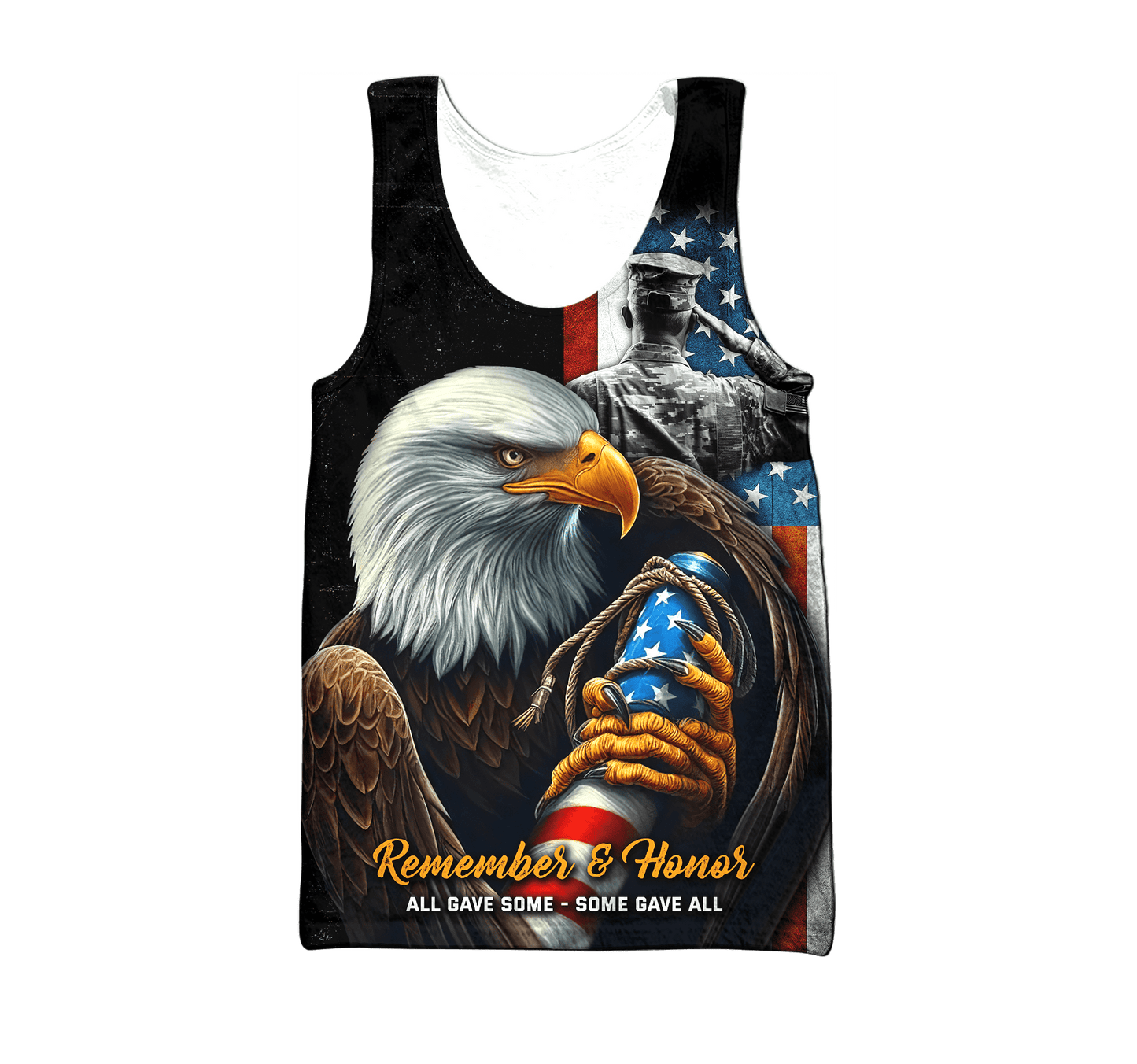 Remember & Honor All Gave Somne - Some Gave All - US Veteran, Gifts for Veterans