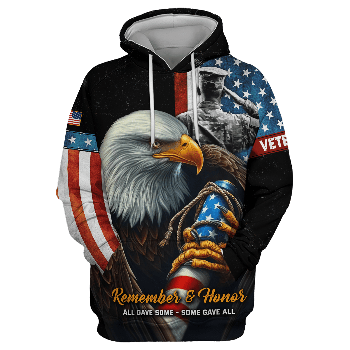Remember & Honor All Gave Somne - Some Gave All - US Veteran, Gifts for Veterans