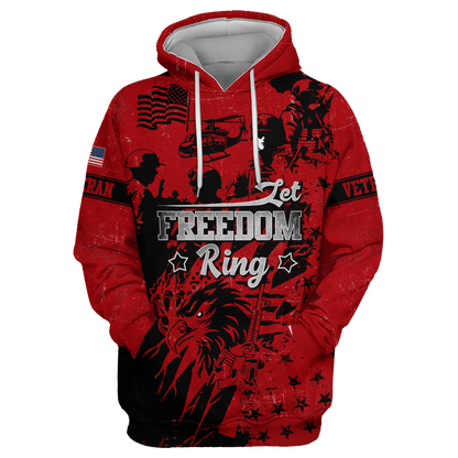 Let freedom ring - US Veteran, Gifts for Veterans