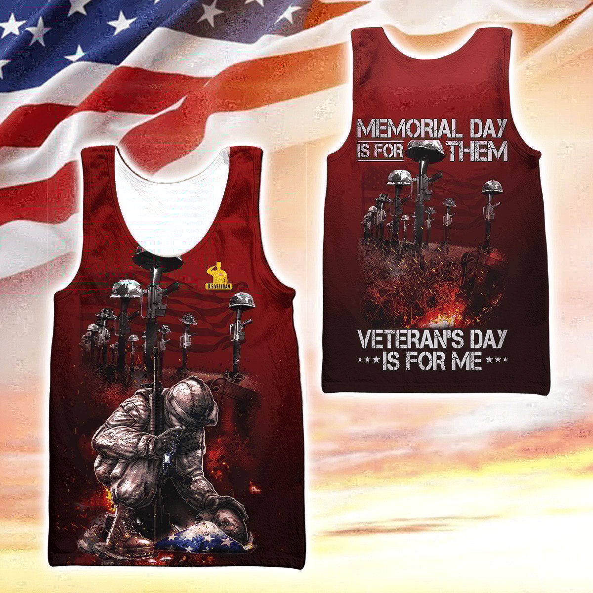 US Veteran, Memorial Day Is For Them - Veteran's Day Is For Me , Best Gifts for Veterans