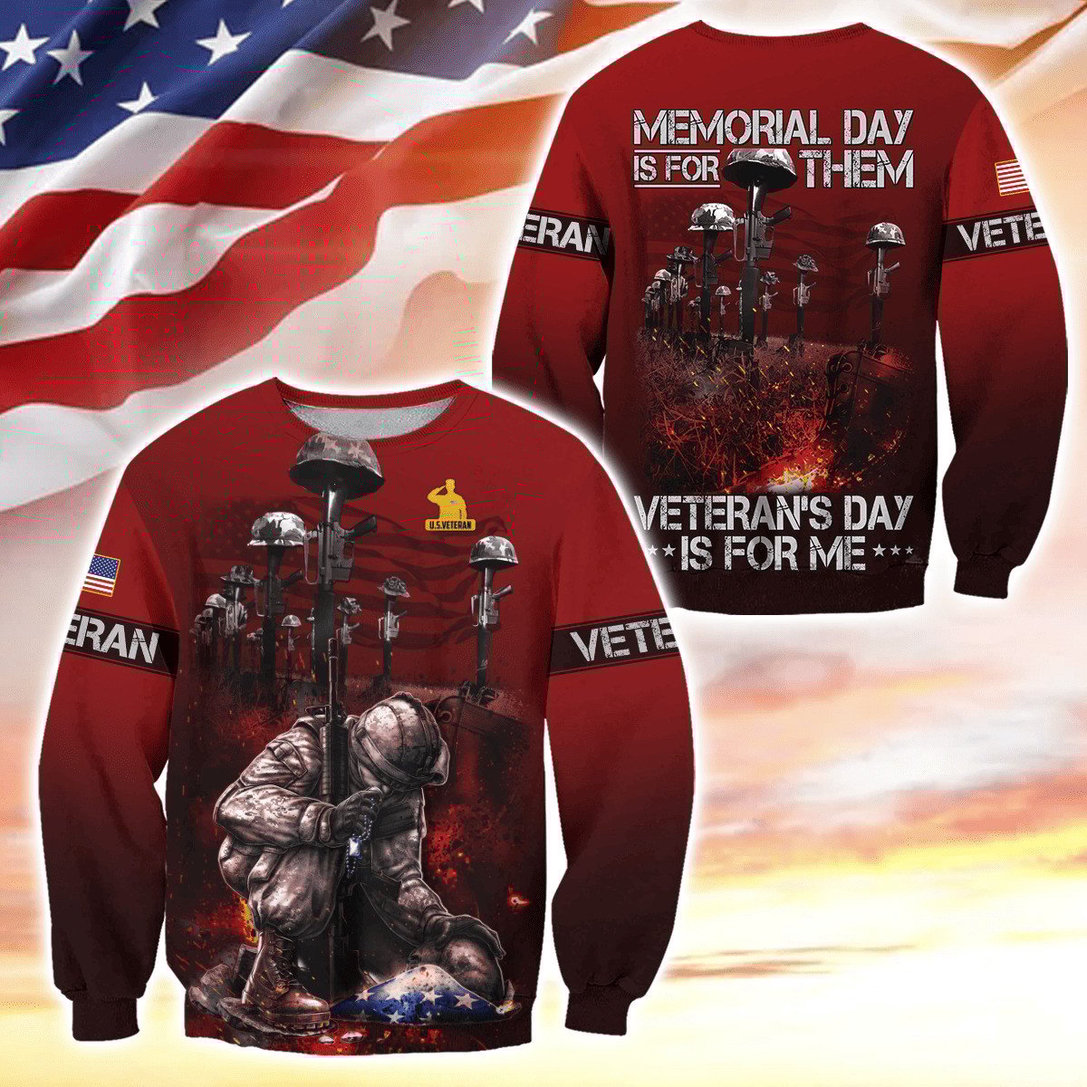 US Veteran, Memorial Day Is For Them - Veteran's Day Is For Me , Best Gifts for Veterans