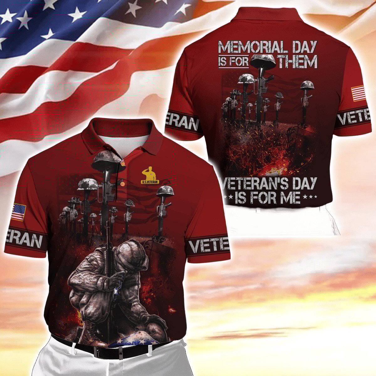 US Veteran, Memorial Day Is For Them - Veteran's Day Is For Me , Best Gifts for Veterans