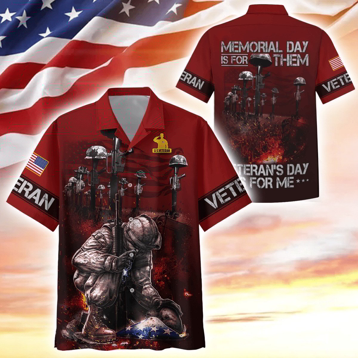 US Veteran, Memorial Day Is For Them - Veteran's Day Is For Me , Best Gifts for Veterans