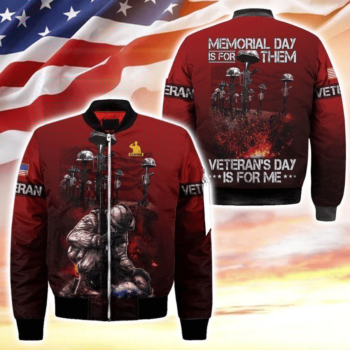 US Veteran, Memorial Day Is For Them - Veteran's Day Is For Me , Best Gifts for Veterans