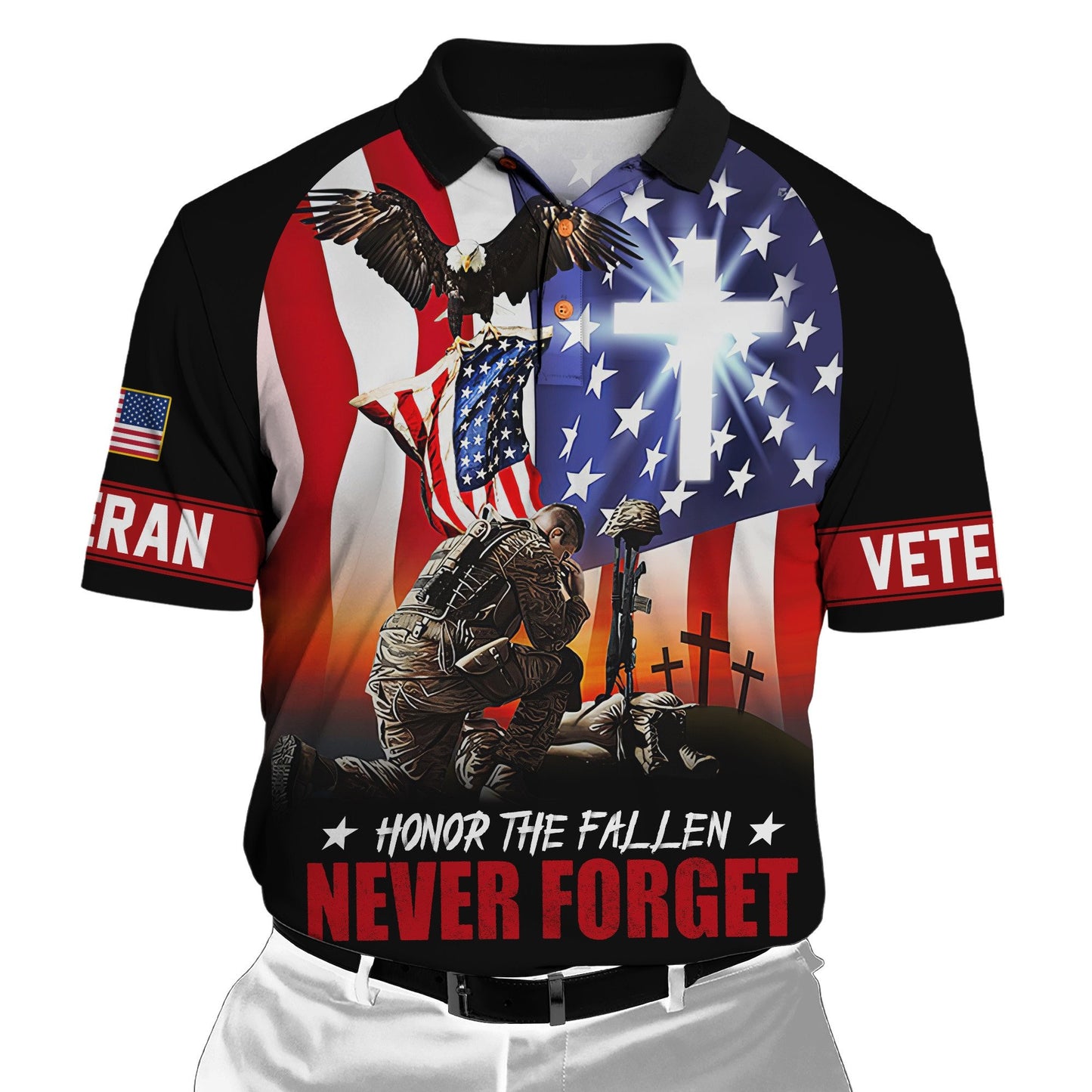 Honor The Fallen Never Forget - US Veteran, Gifts for Veterans, Veterans Day