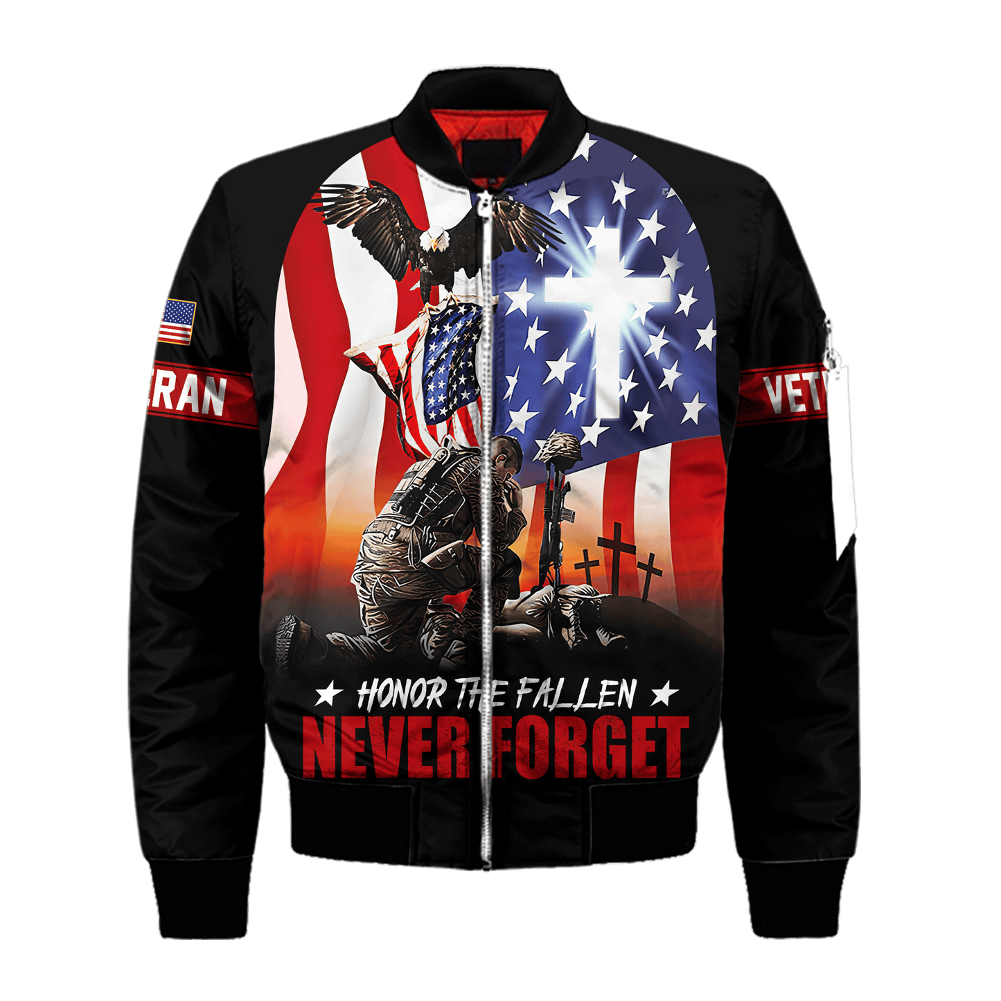 Honor The Fallen Never Forget - US Veteran, Gifts for Veterans, Veterans Day