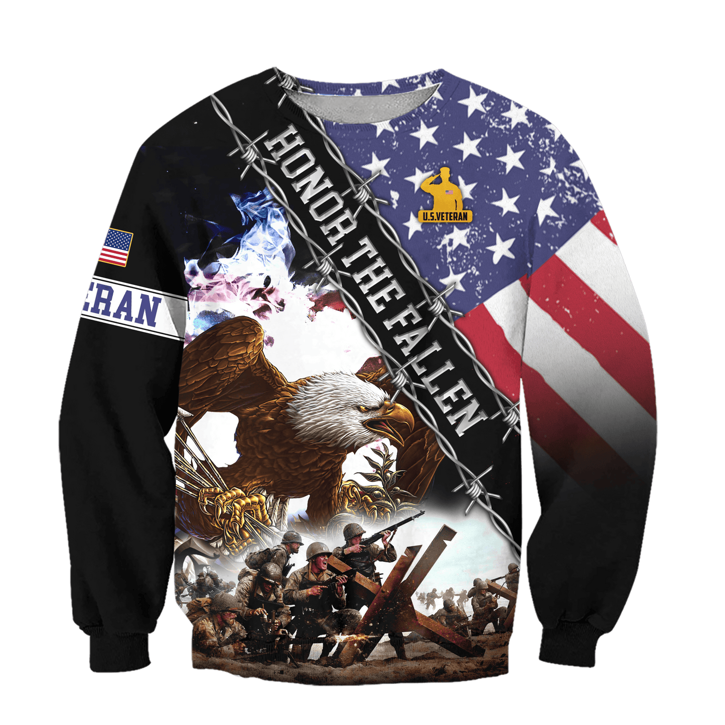 Honor The Fallen - US Veteran, Gifts for Veterans, Veterans Day