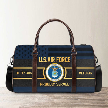 Premium US Veterans Travel Bag, Gifts For Veterans Day da101010