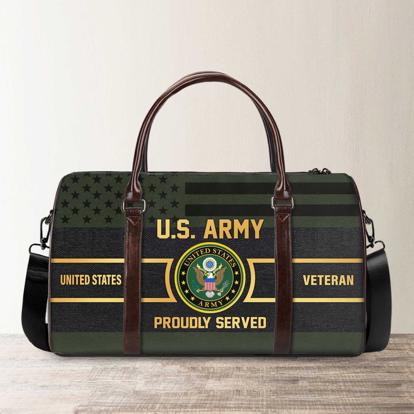 Premium US Veterans Travel Bag, Gifts For Veterans Day da101010