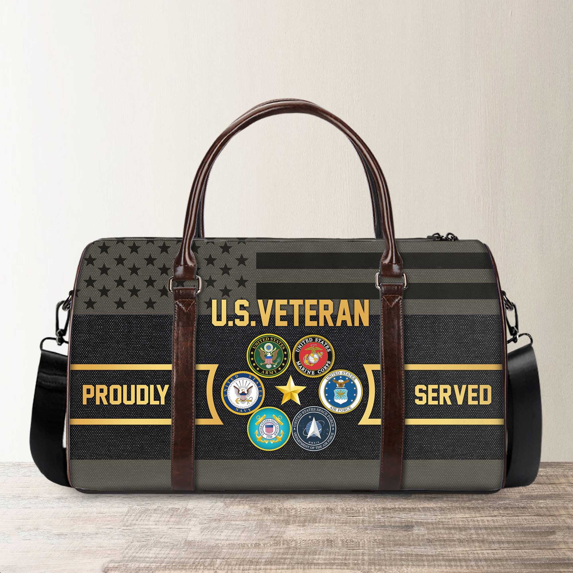 Premium US Veterans Travel Bag, Gifts For Veterans Day da101010