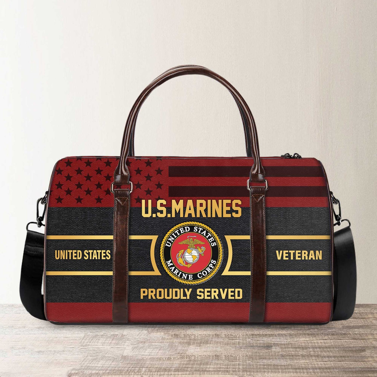 Premium US Veterans Travel Bag, Gifts For Veterans Day da101010