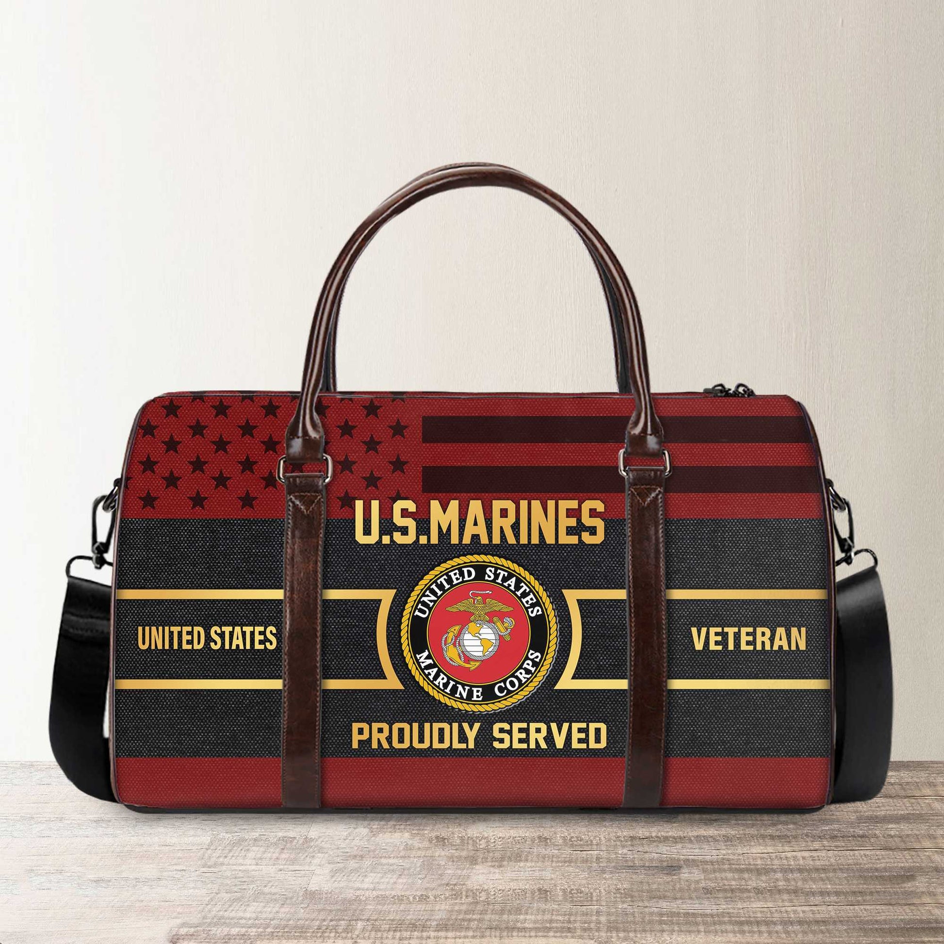 Premium US Veterans Travel Bag, Gifts For Veterans Day da101010