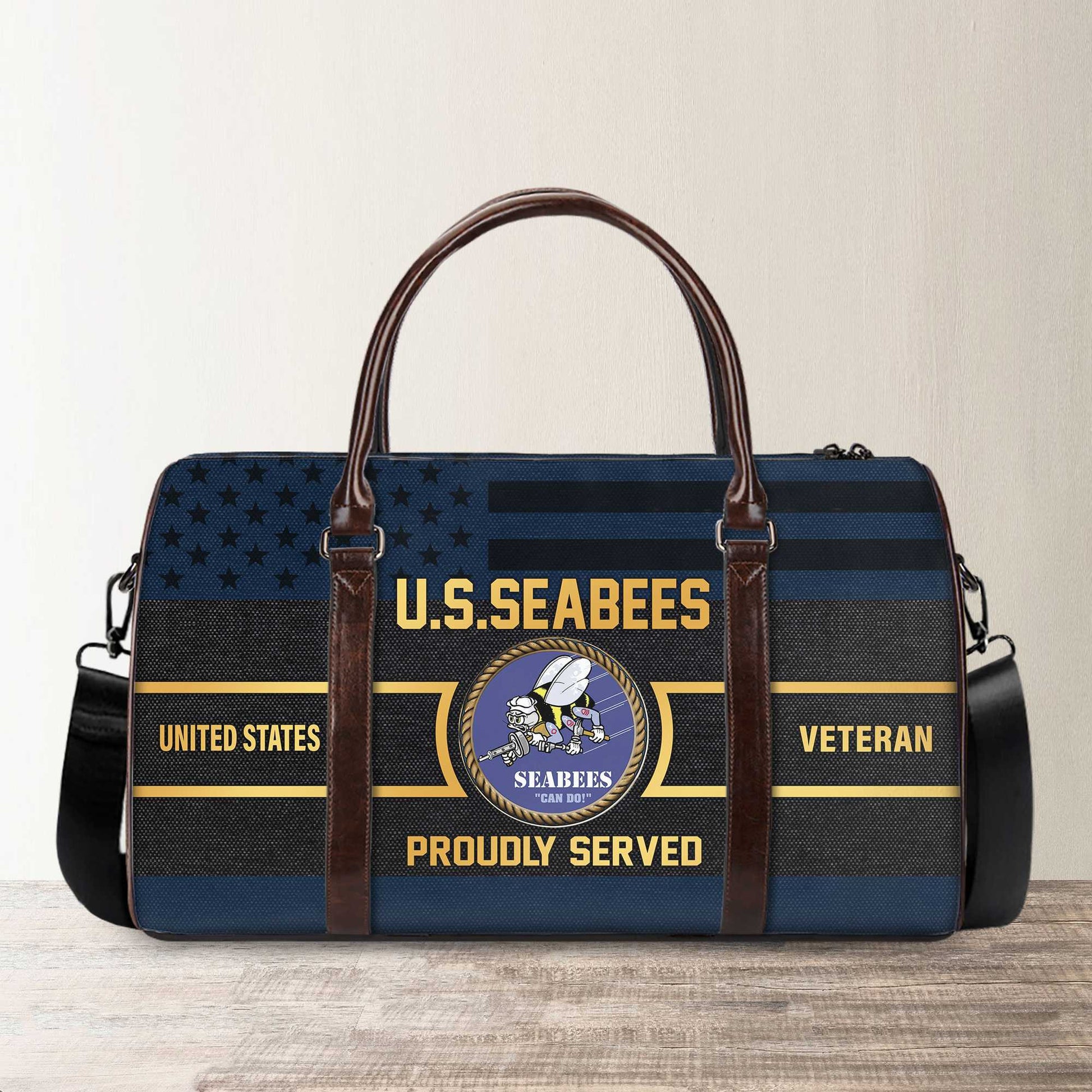 Premium US Veterans Travel Bag, Gifts For Veterans Day da101010