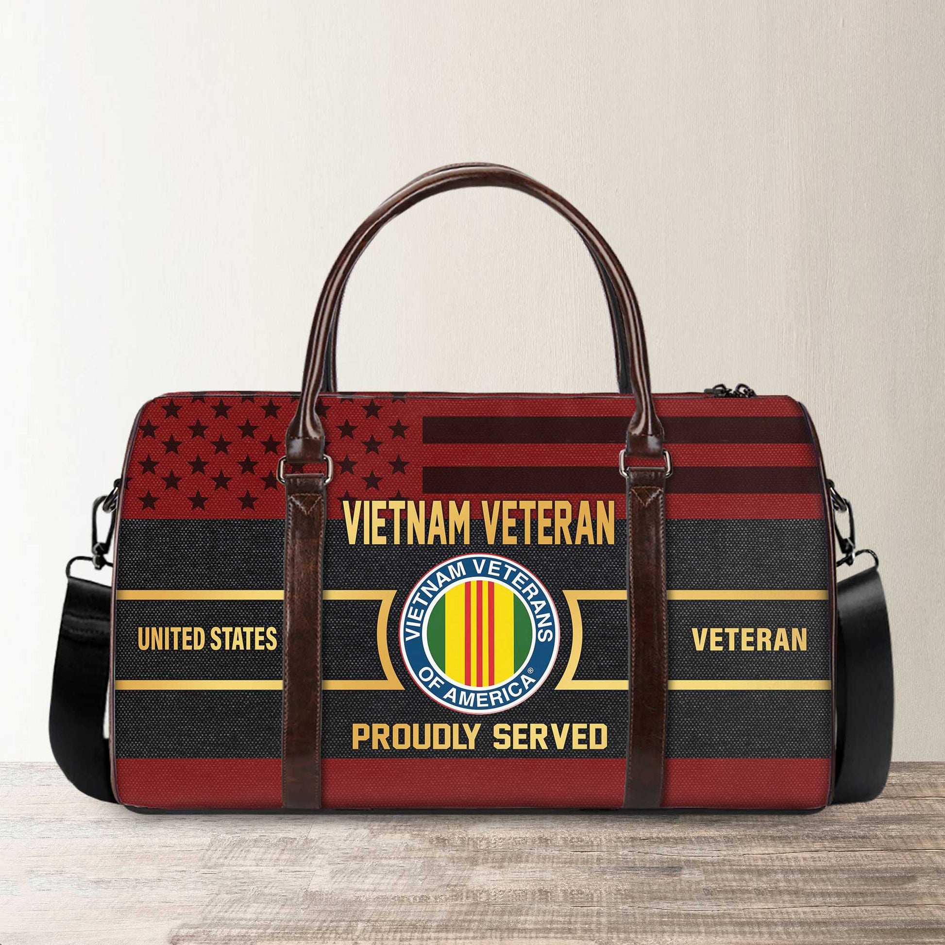Premium US Veterans Travel Bag, Gifts For Veterans Day da101010