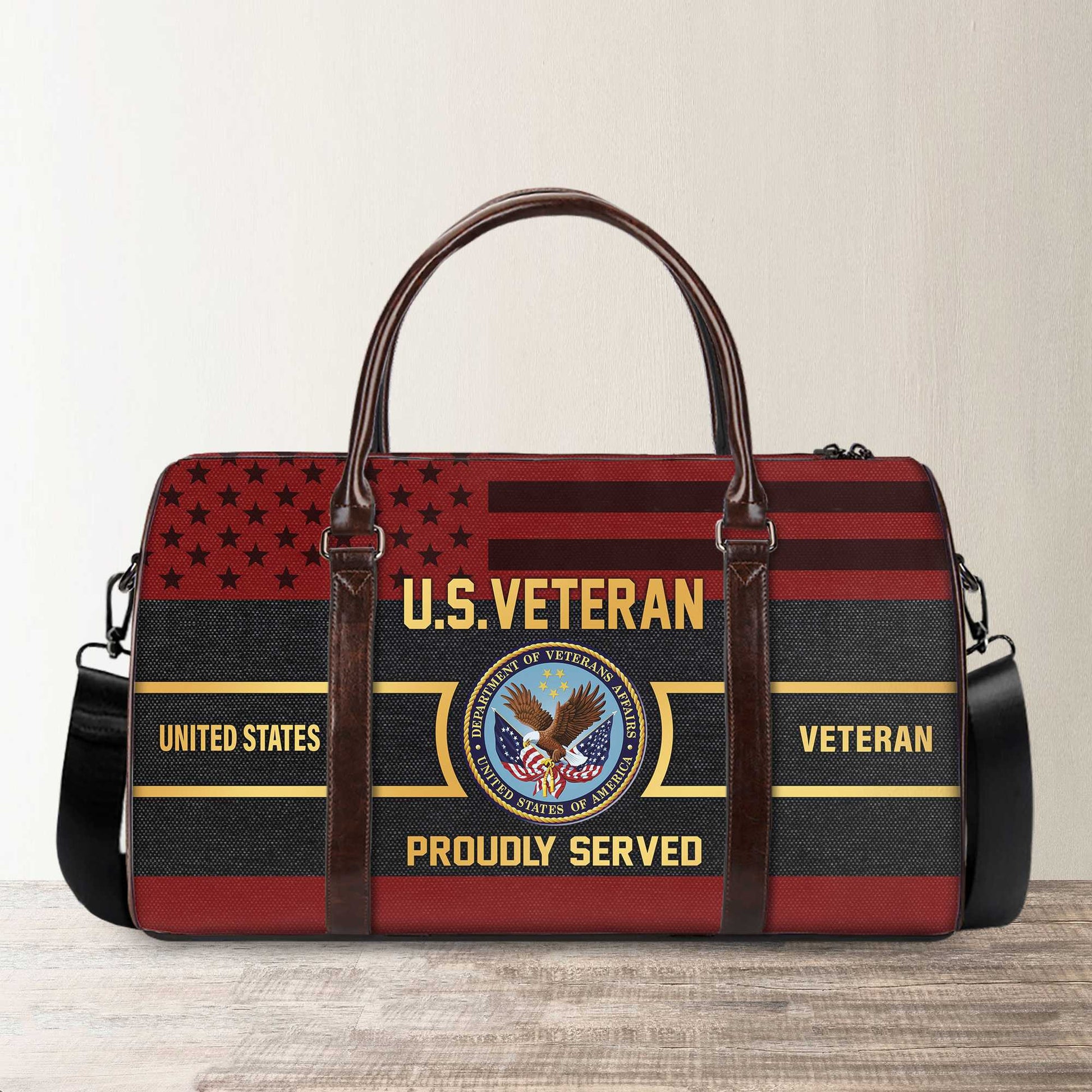 Premium US Veterans Travel Bag, Gifts For Veterans Day da101010
