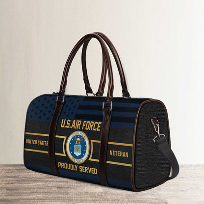 Premium US Veterans Travel Bag, Gifts For Veterans Day da101010
