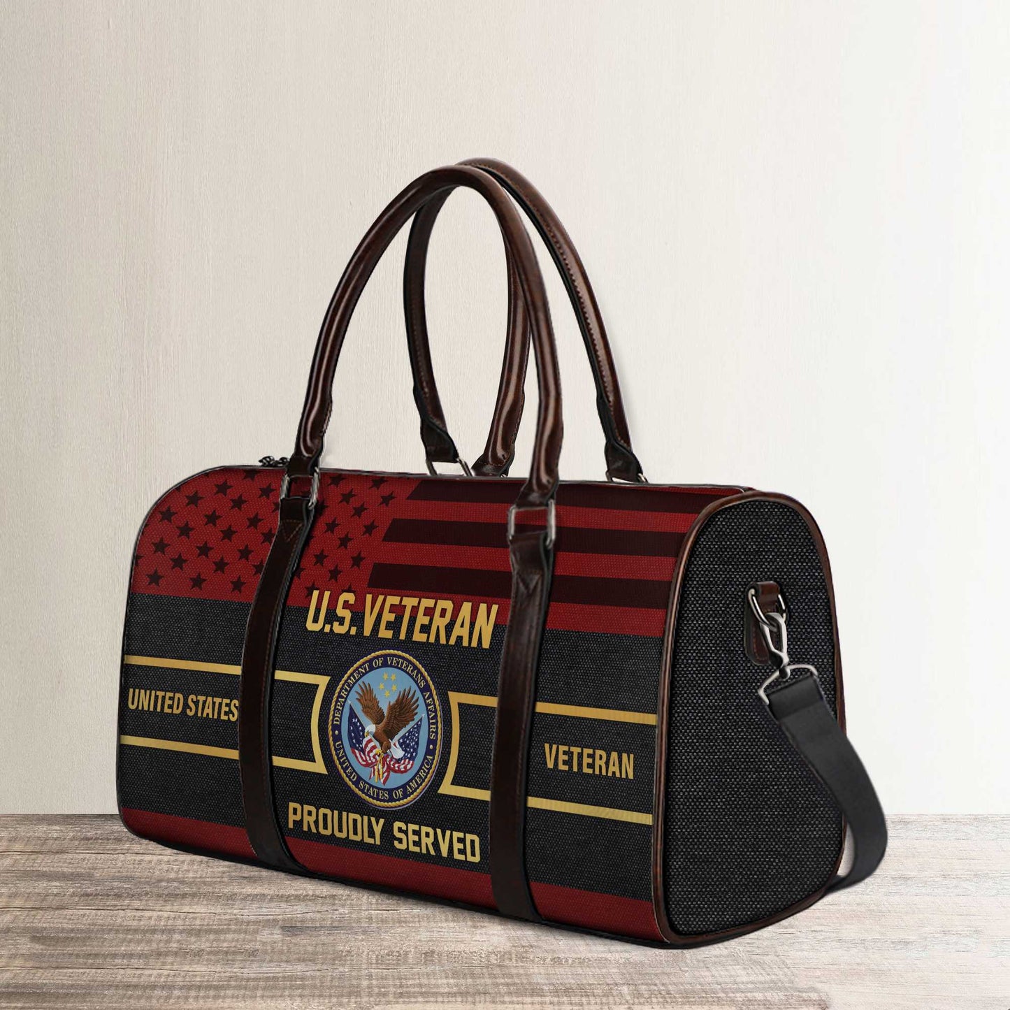 Premium US Veterans Travel Bag, Gifts For Veterans Day da101010