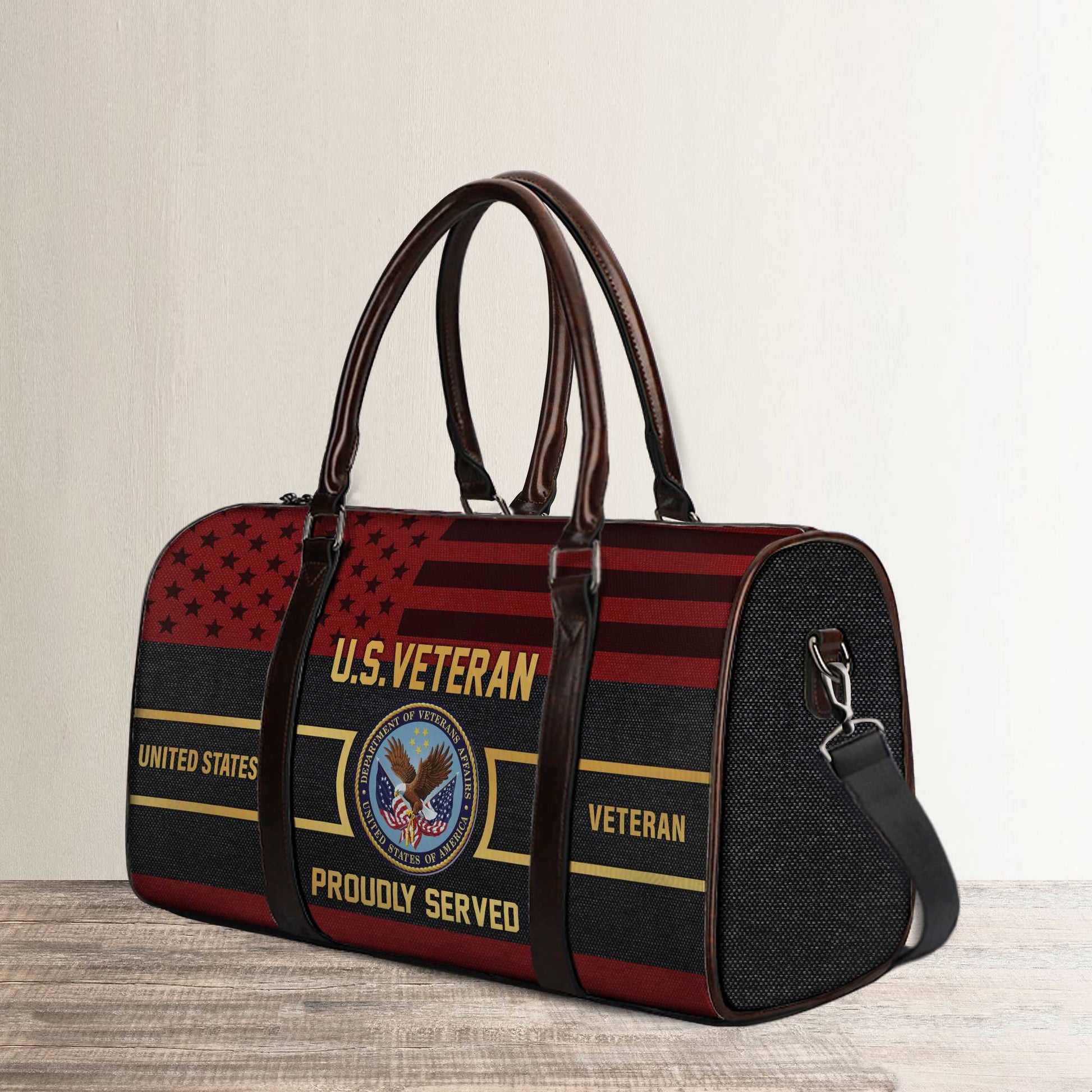 Premium US Veterans Travel Bag, Gifts For Veterans Day da101010