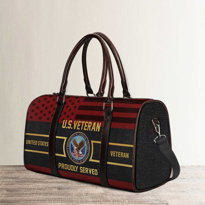 Premium US Veterans Travel Bag, Gifts For Veterans Day da101010