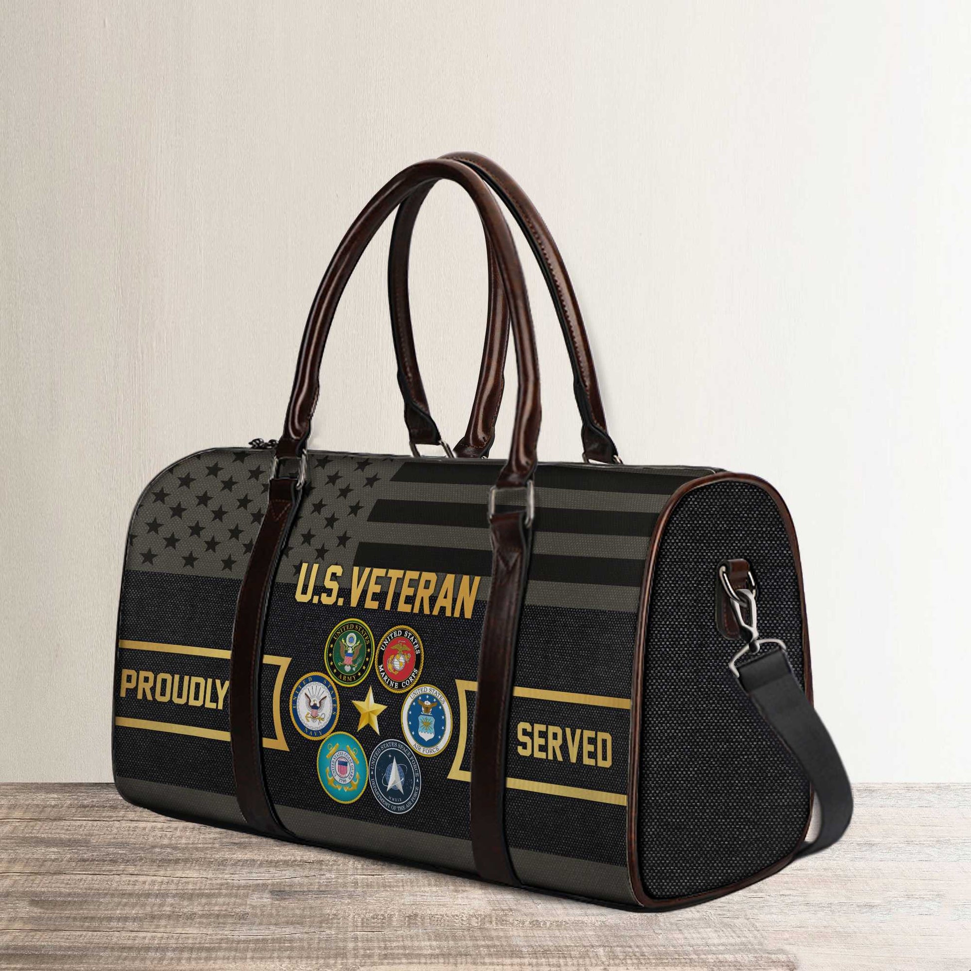 Premium US Veterans Travel Bag, Gifts For Veterans Day da101010