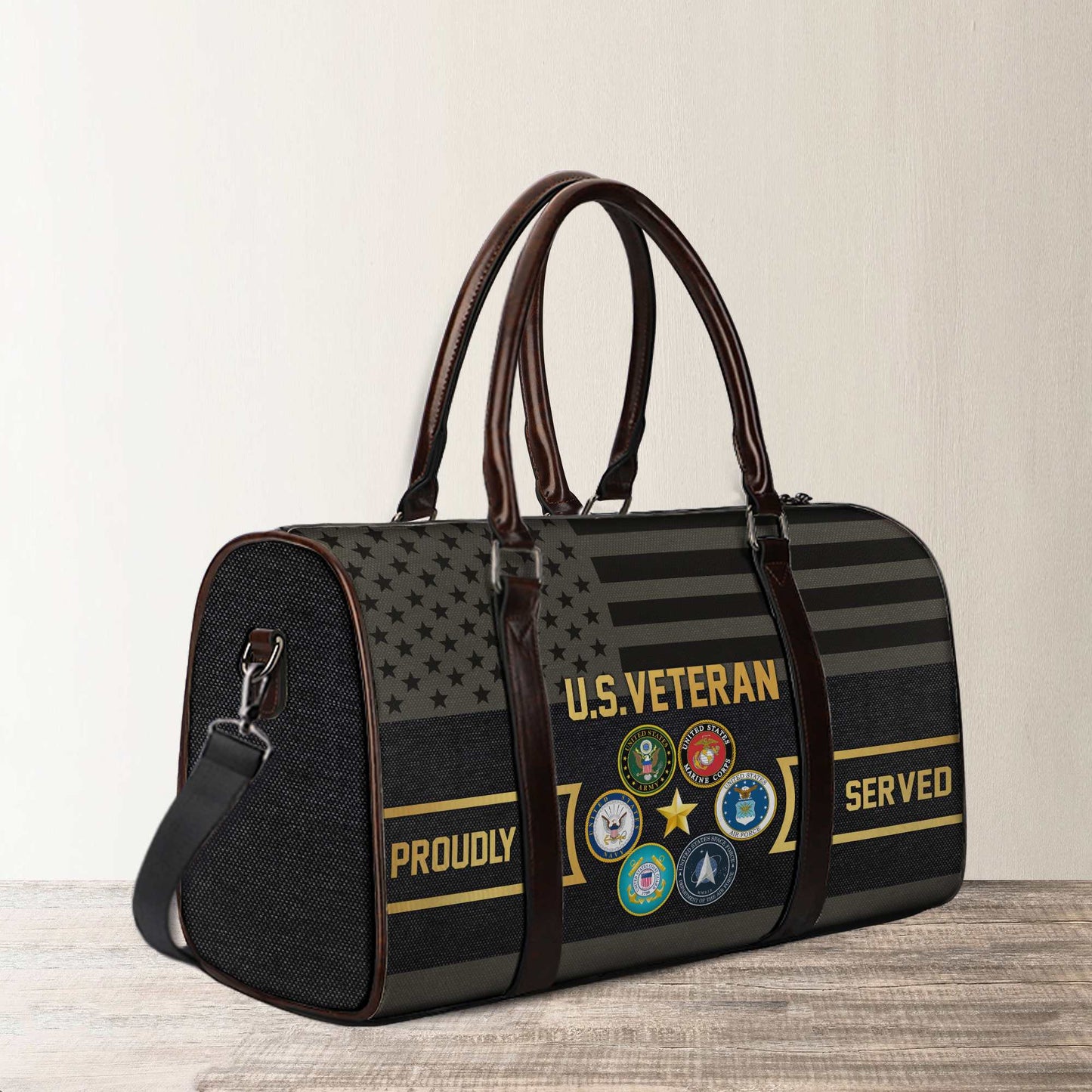 Premium US Veterans Travel Bag, Gifts For Veterans Day da101010