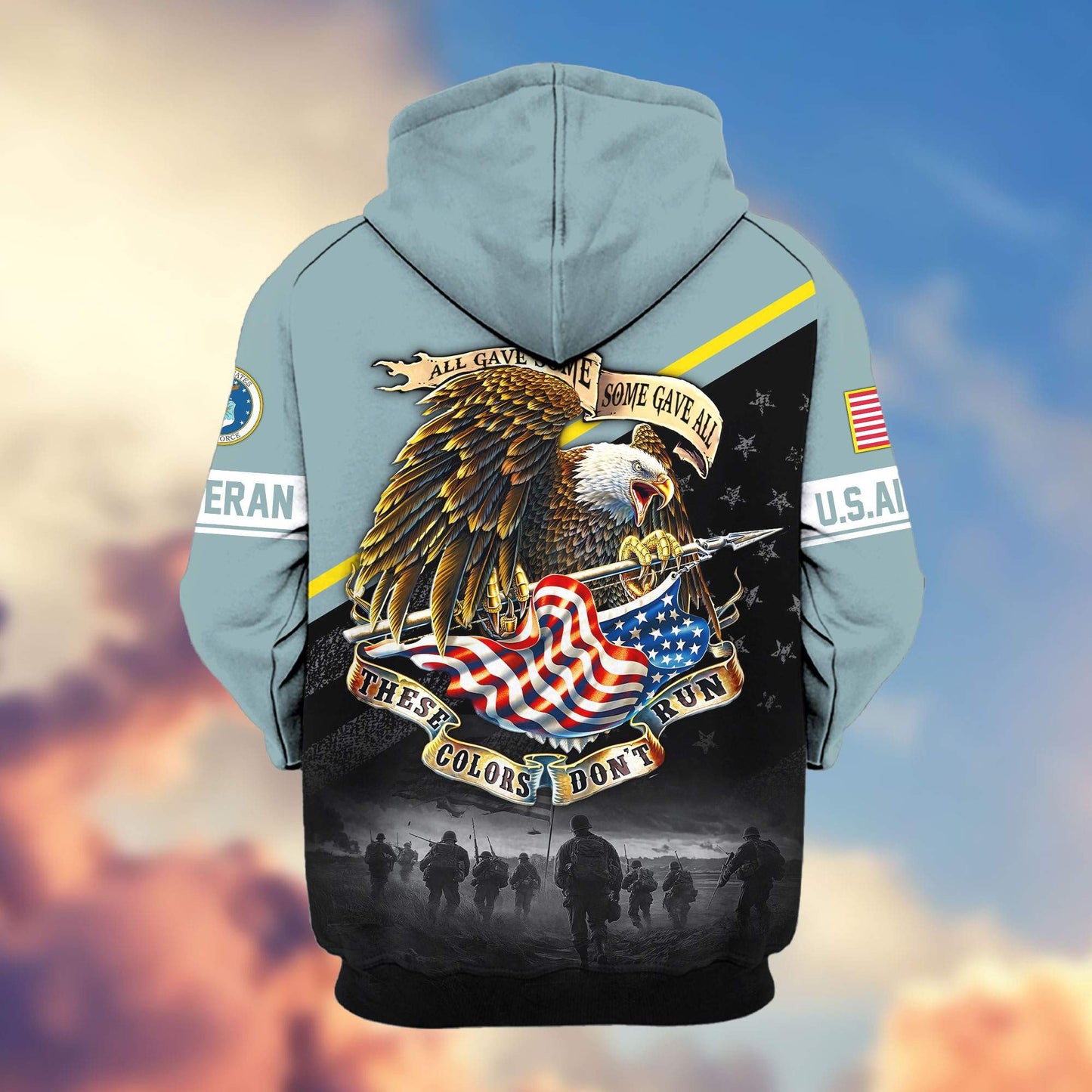 Premium US Veterans Zip Hoodie HG281013, Gifts For US Veterans, easychoo.com