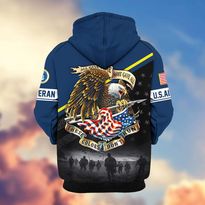 Premium US Veterans Zip Hoodie HG281013, Gifts For US Veterans, easychoo.com