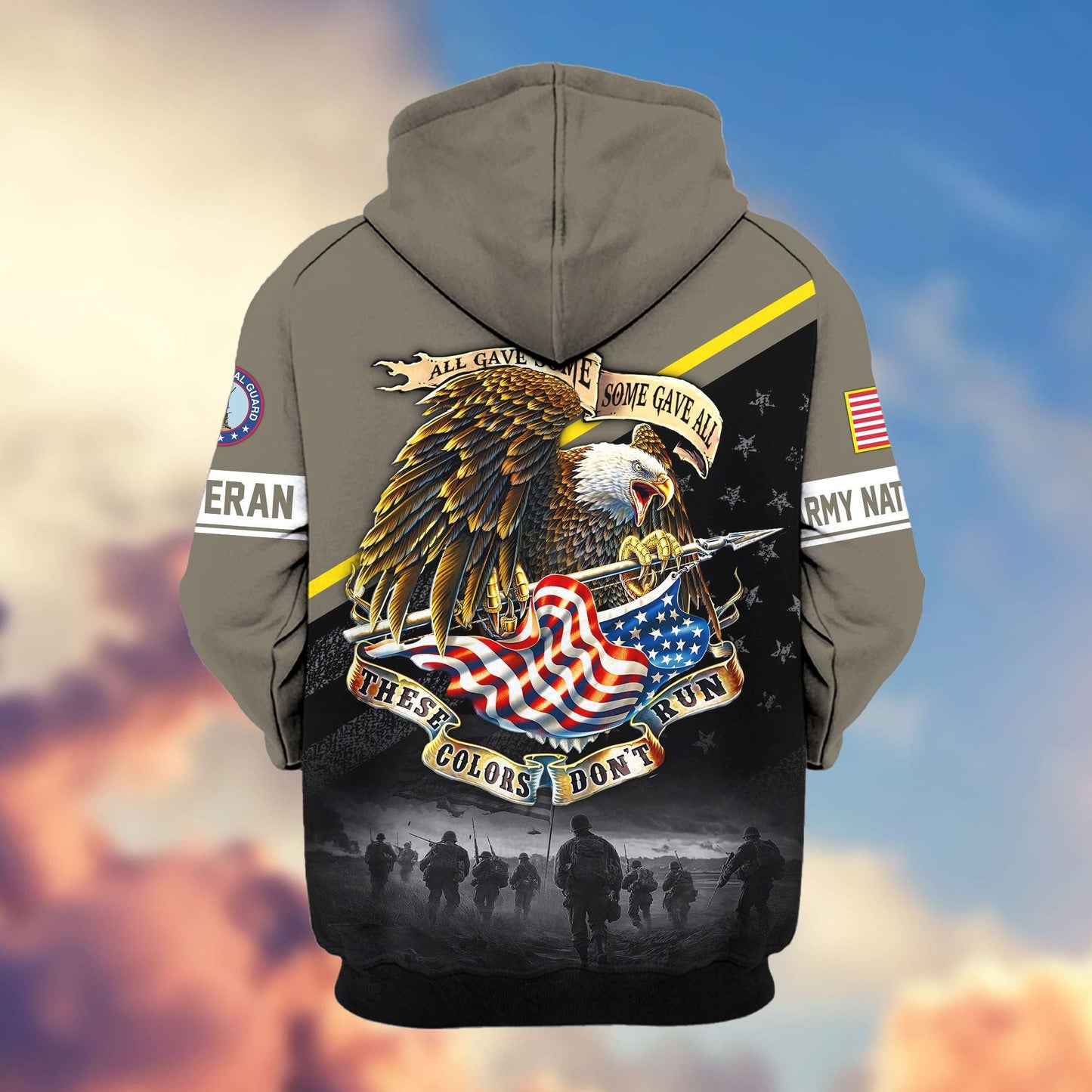 Premium US Veterans Zip Hoodie HG281013, Gifts For US Veterans, easychoo.com
