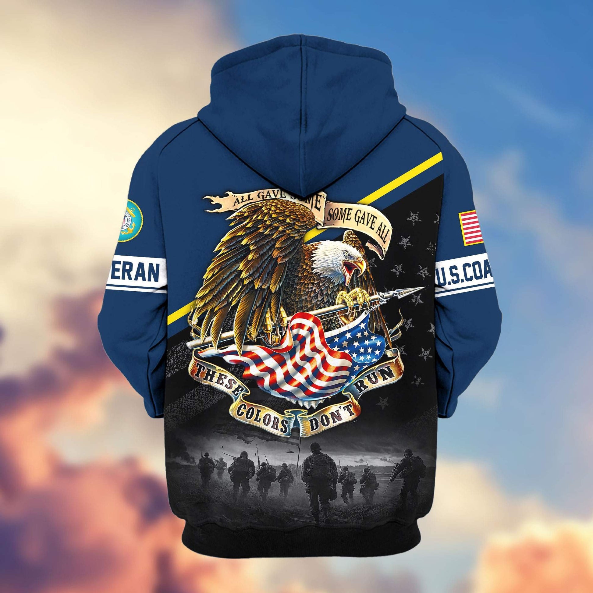 Premium US Veterans Zip Hoodie HG281013, Gifts For US Veterans, easychoo.com