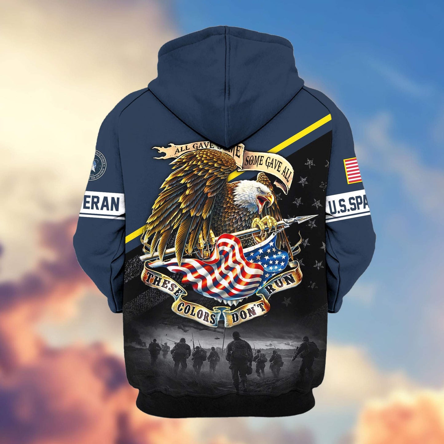 Premium US Veterans Zip Hoodie HG281013, Gifts For US Veterans, easychoo.com