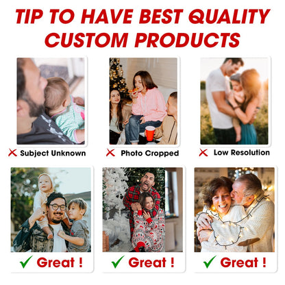 A Letter From Heaven Vintage Style - Personalized Acrylic Photo Ornament- Christmas Gift For Soldier, Veteran Day, easychoo.com