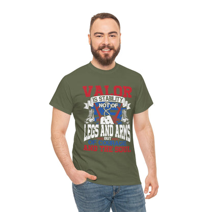 Valor Is - Veterans Day, Veterans US, Gifts for Veterans, Unisex Standard T-Shirt, easychoo.com
